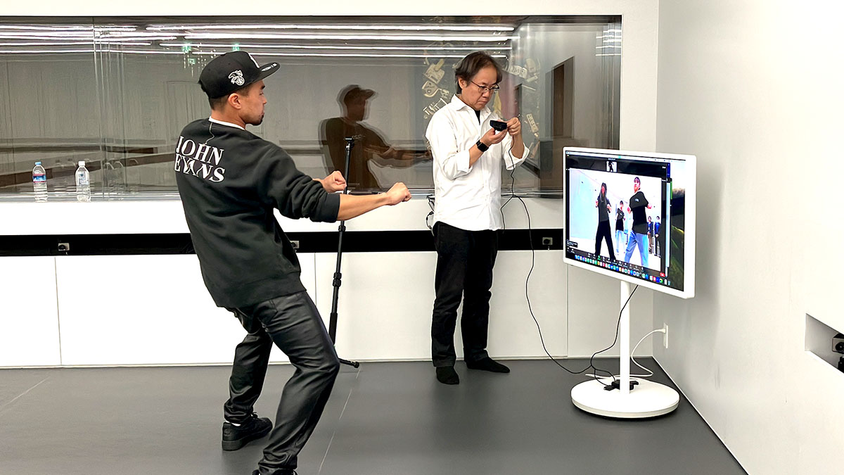 MasterVisions「トップダンサーによる遠隔自由視点レッスン」レポート